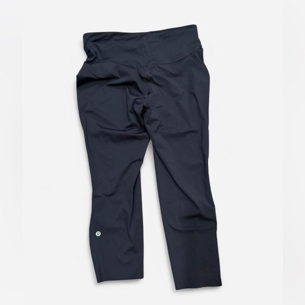 Lululemon Base Pace High-Rise Crop 23" 23" Black Size 14 - Picture 2 of 5